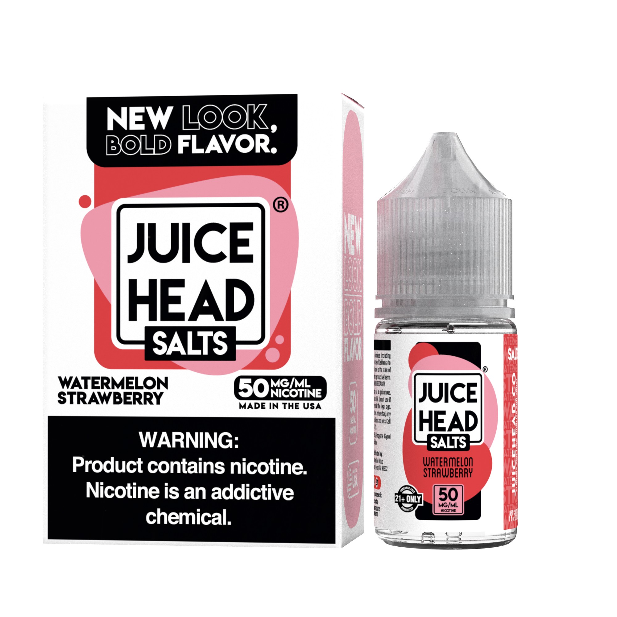 Juice Head Salts Watermelon Strawberry 30mL